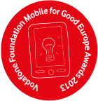 Vodafone foundation mobile for good Europe awards 2013